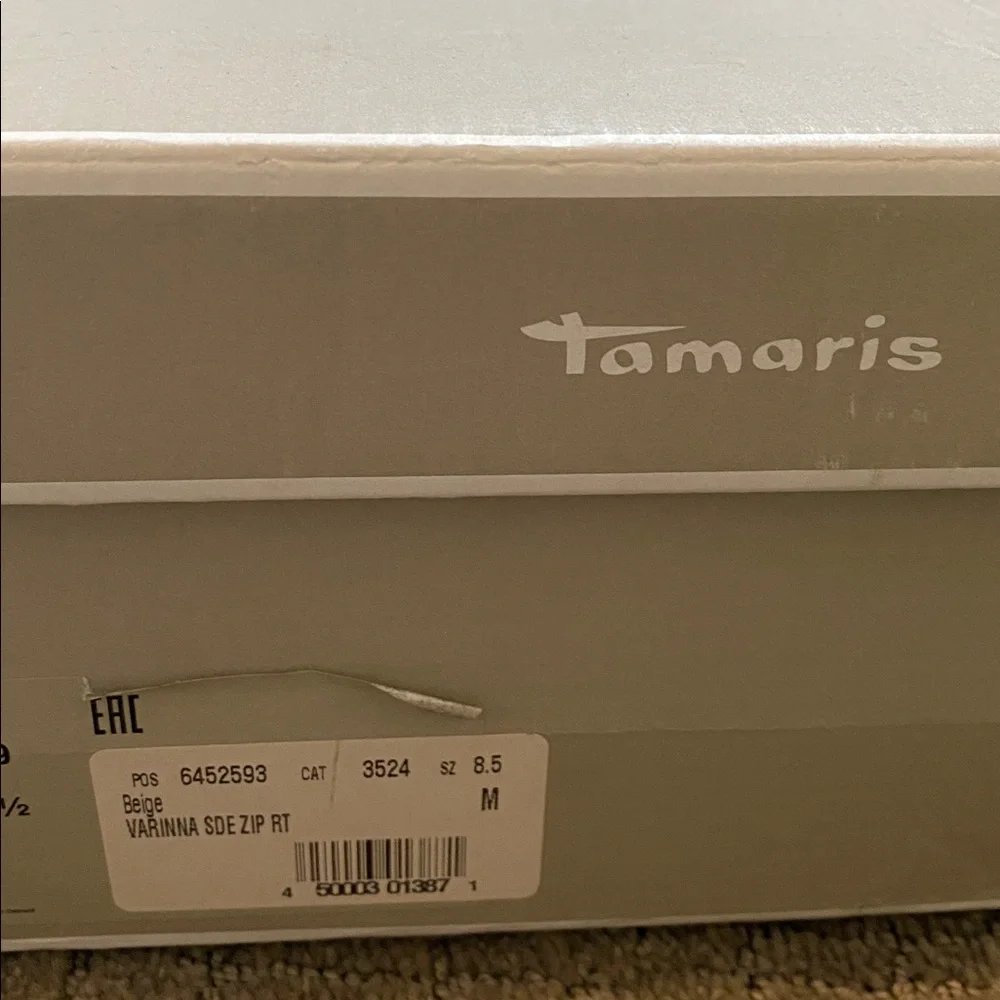 Tamaris Suede Platform Boots - Picture 3 of 3